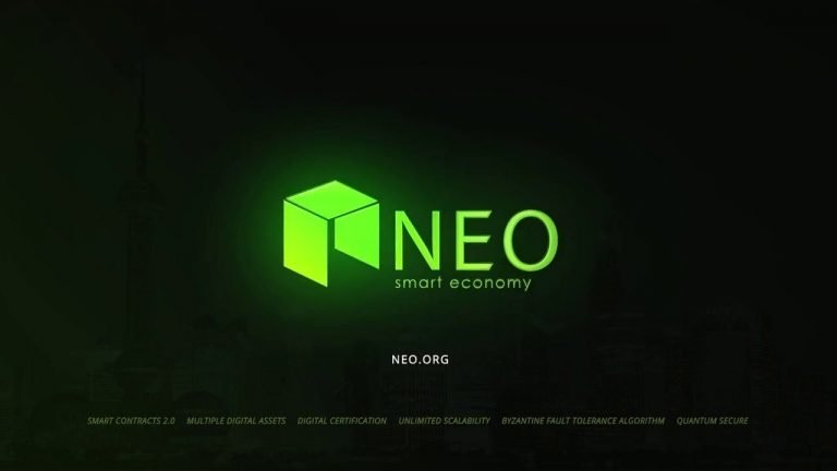 NEO price logo and project glow